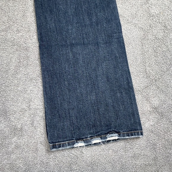 Lucky Brand Jeans Women's Size 6 / 28 R Blue Easy Rider Button Fly Made in USA - Picture 9 of 11